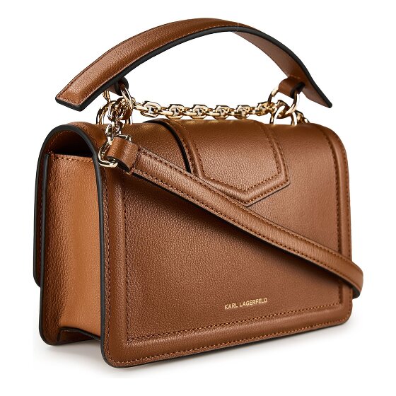 Karl Lagerfeld Nova Sac à bandoulière Cuir véritable 20 cm