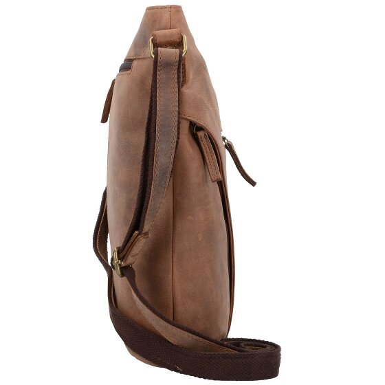 Greenland Nature Montenegro Sac à bandoulière en cuir 33 cm