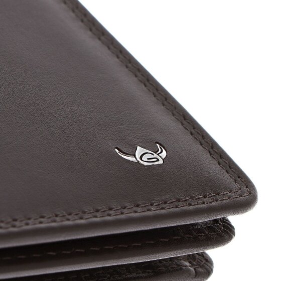 Golden Head Polo Porte-monnaie Protection RFID Cuir véritable 12.5 cm