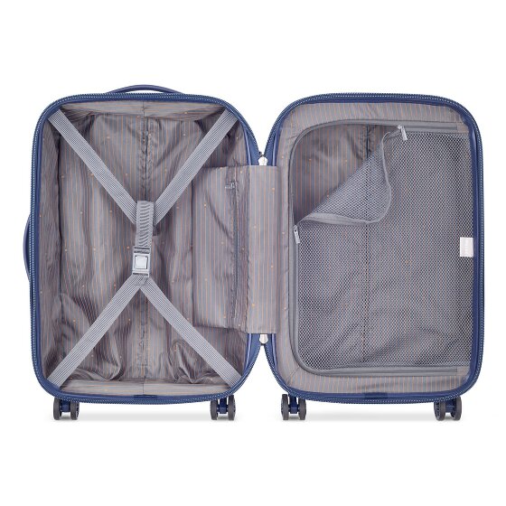 Delsey Paris Caumartin, valise à roulettes cabine à 4 doubles roulettes 55 cm