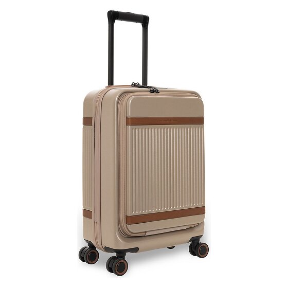 The Chesterfield Brand Zuna 4 roulettes Trolley de cabine S 55 cm Compartiment pour ordinateur portable