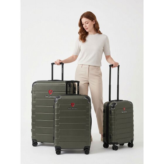 Tonino Lamborghini Tonino Lamborghini Milano Valise cabine 3-SET avec soufflet extensible et Valise XL