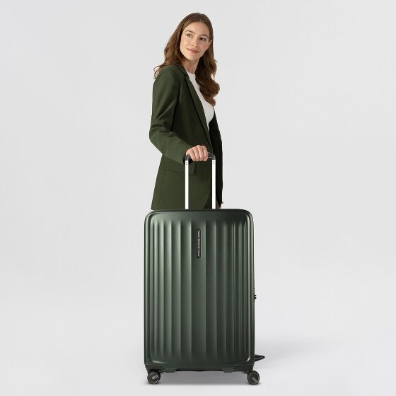 Samsonite Fyrm 4 roues Valise cabine L 77 cm avec soufflet d'extension