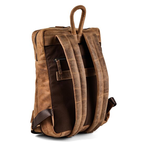 Greenburry Vintage Daypack Cuir 44 cm Compartiment pour ordinateur portable