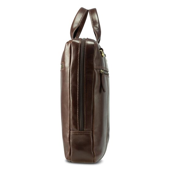 Jost Skagen Attaché-case Cuir véritable 38 cm Compartiment ordinateur