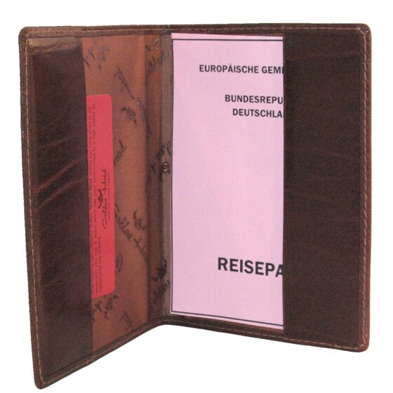 Golden Head Porte-passeport Colorado RFID en cuir 10 cm