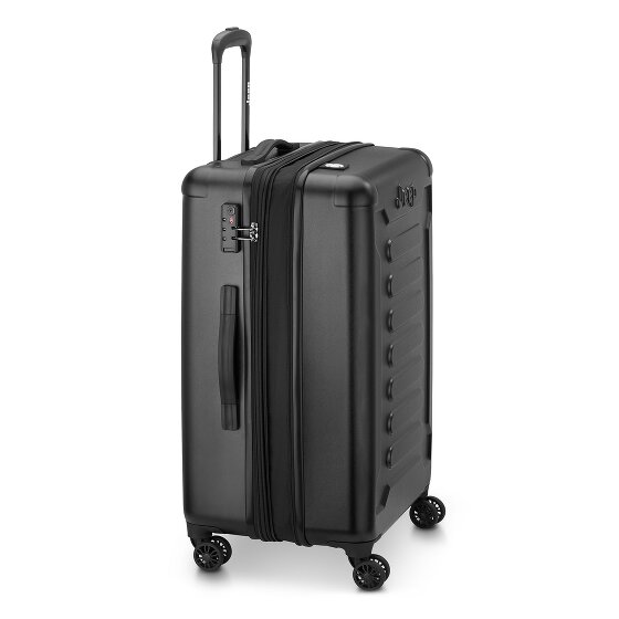 Jeep JH004C 4 roulettes Trolley 68 cm avec soufflet d'extension