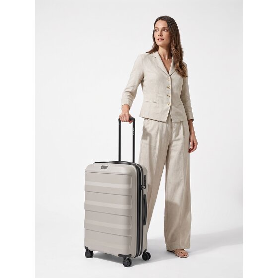 Redolz Pro PP 4 roues Valise cabine 66 cm '"avec soufflet d''extension"'