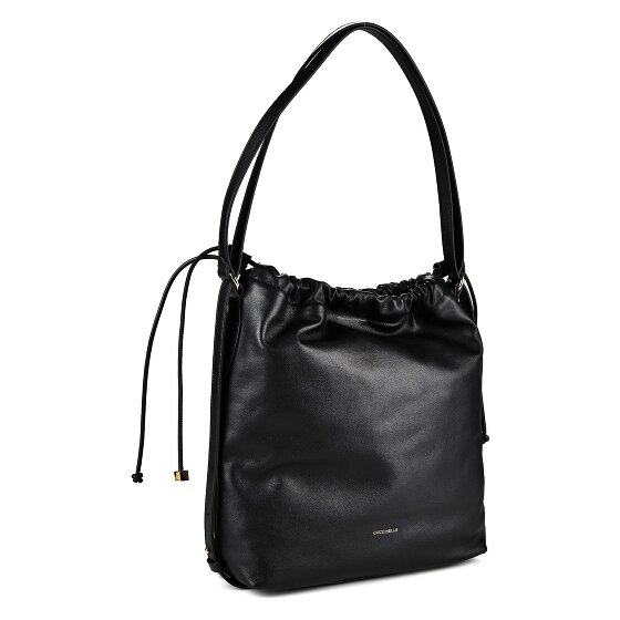 Coccinelle Lidia Sac à bandoulière Cuir véritable 30 cm