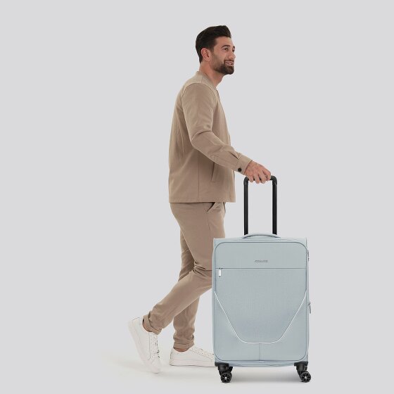 Stratic taska 4 roues trolley M 65 cm avec soufflet d'extension