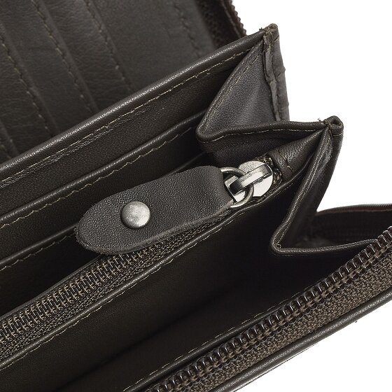 The Chesterfield Brand Mirelle Porte-monnaie Protection RFID Cuir véritable 19 cm