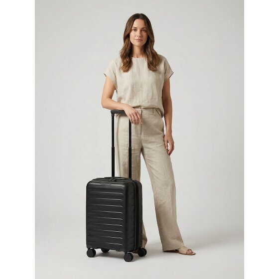 d&n Toronto 4 roues Valise cabine S 54 cm avec soufflet d'extension
