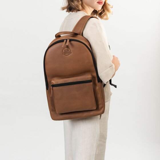 Farmhood Nashville Sac à dos professionnel Cuir 44 cm Compartiment pour ordinateur portable