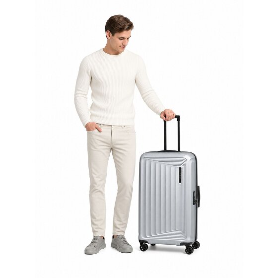 Samsonite Nuon 4 roues Valise cabine 75 cm avec soufflet d'extension