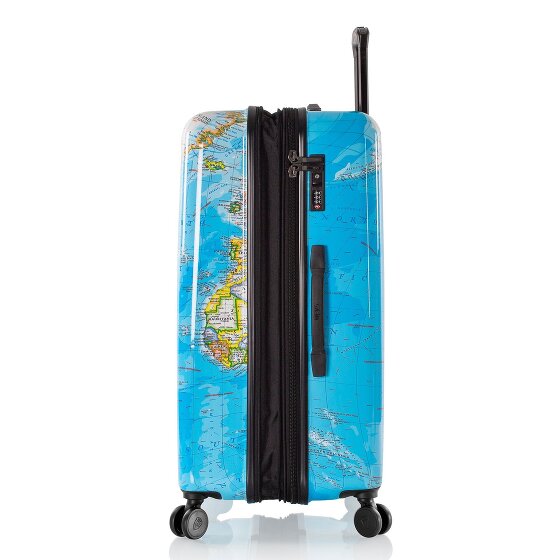 Heys Fashion 4 roues Valise cabine L 76 cm avec soufflet d'extension
