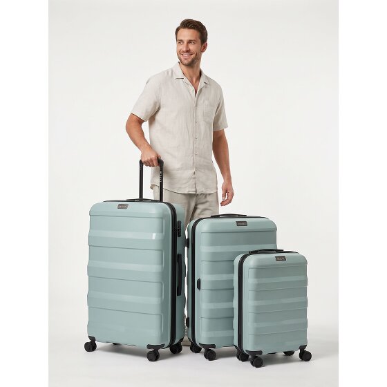 Redolz Pro PP 4 roues Set de valises 3 pièces '"avec soufflet d''extension"'