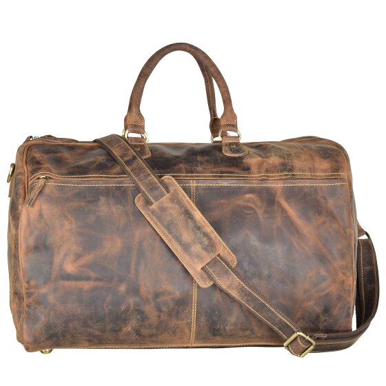 Greenburry Sac de voyage vintage en cuir 42 cm