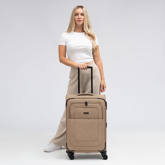 Redolz Essentials 12 MEDIUM trolley 4 roues 67 cm avec soufflet d'extension