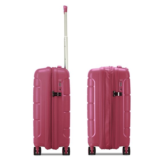 MODO by Roncato Starlight 3.0 4 roulettes Set de valises 3 pièces avec soufflet d'extension