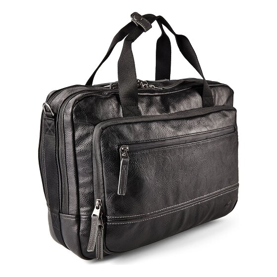 camel active Traces Porte-documents Cuir 39 cm Compartiment pour ordinateur portable