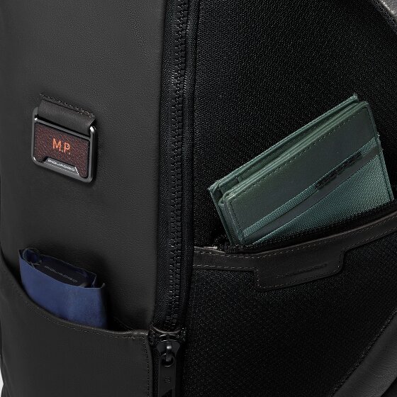 Piquadro Harper Daypack Cuir 44 cm Compartiment pour ordinateur portable