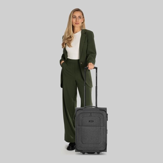 Redolz Essentials 12 2 roues Valise cabine S 55 cm avec soufflet d'extension