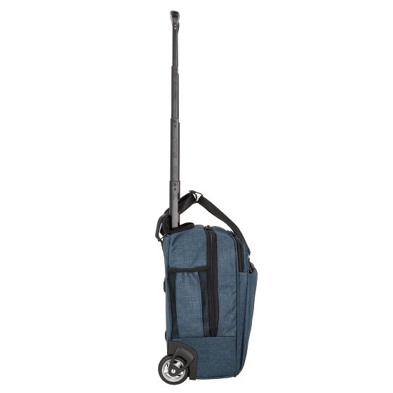 Dermata 2 roulettes Trolley d'affaires 44 cm Compartiment pour ordinateur portable