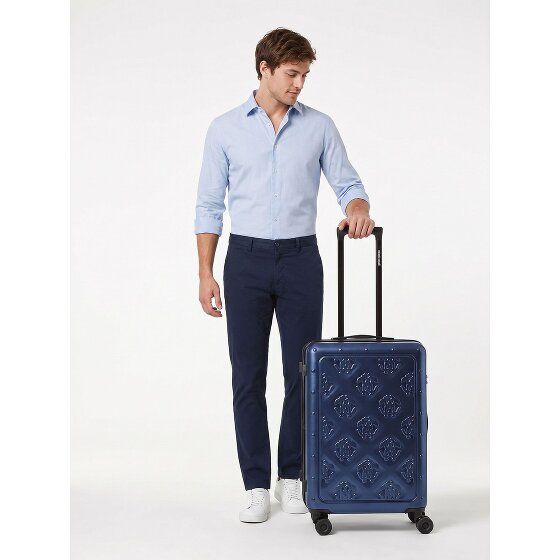 Roberto Cavalli Florence 4 roues Valise cabine 63 cm avec soufflet d'extension