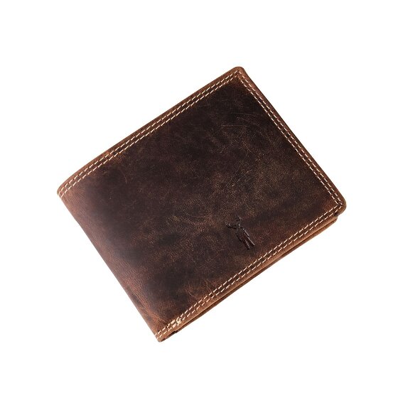 Jack Kinsky Baltimore 101 Porte-monnaie Protection RFID Cuir 13 cm