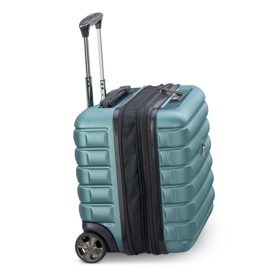 Delsey Paris Shadow 5.0 trolley business à 4 roulettes 38 cm compartiment pour ordinateur portable avec soufflet d'extension