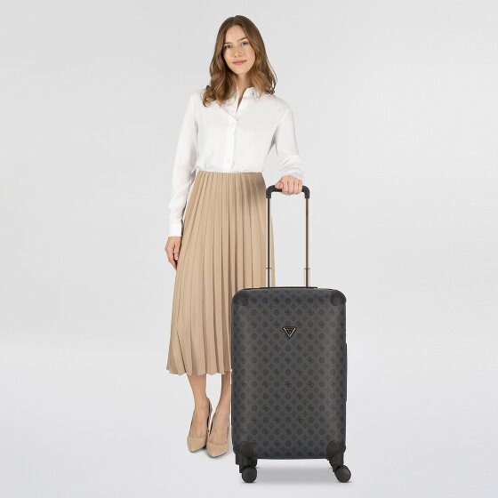 Guess Wilder 4 roulettes Trolley 64 cm avec soufflet d'extension
