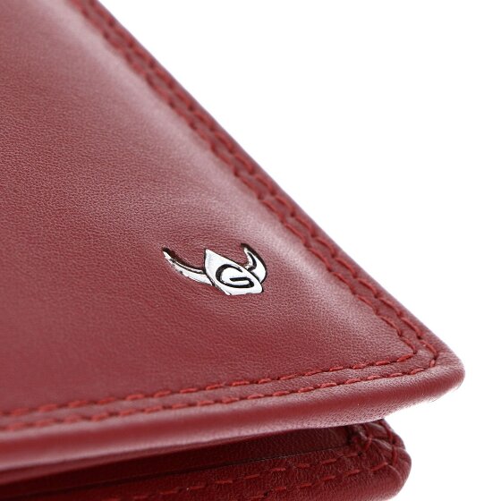 Golden Head Polo Porte-monnaie Protection RFID Cuir véritable 11 cm
