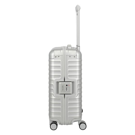 Titan Valise cabine Eternity à 4 roues, Aluminium, 55 cm