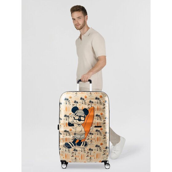 American Tourister Wavebreaker Disney 4 roulettes Trolley 77 cm