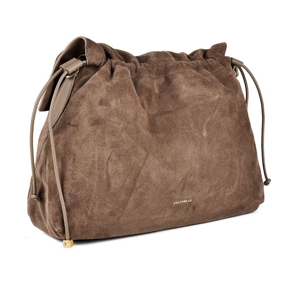 Coccinelle Lidia Sac à bandoulière Cuir véritable 40 cm