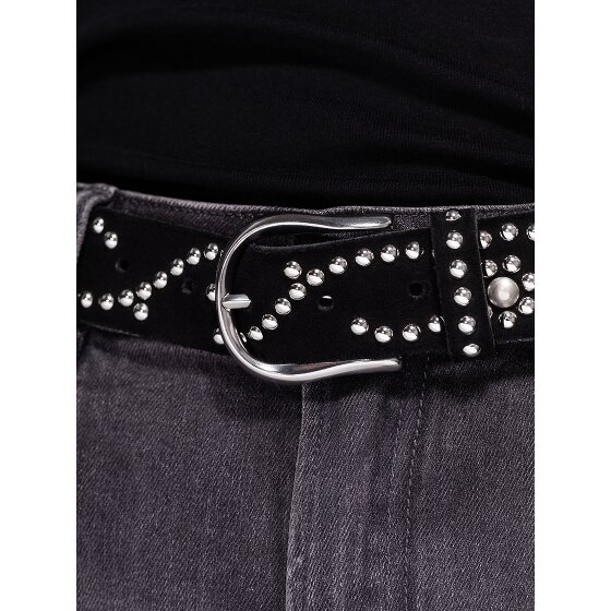 b.belt Ceinture à rivets Cuir véritable