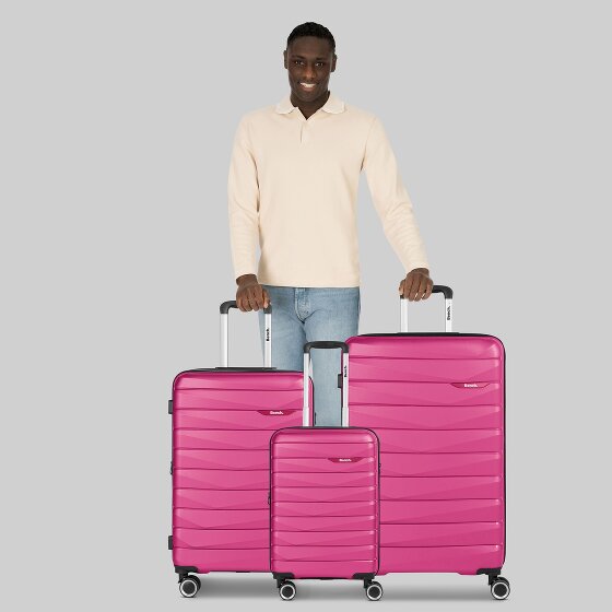 Bench Paris 4 roulettes Set de valises 3 pièces avec soufflet d'extension