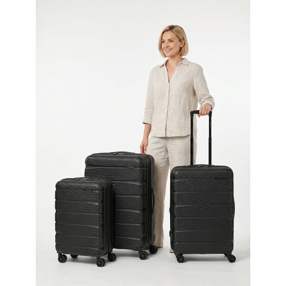 Franky Munich 4.0 4 roues Set de valises 3 pièces avec soufflet d'extension