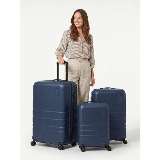Redolz Pro ABS 4 roues Set de valises 3 pièces avec soufflet d'extension