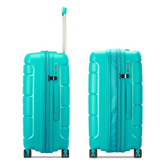 MODO by Roncato Starlight 3.0 4 roues Valise cabine 66 cm avec soufflet d'extension