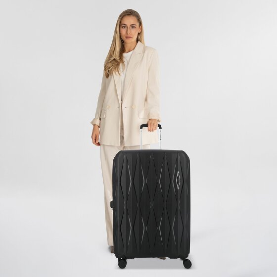 Gabol Infinity 4 roulettes Trolley L 75 cm avec soufflet d'extension