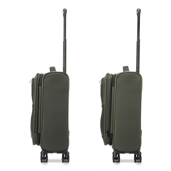 Roncato Metropolitan 4 roulettes Trolley de cabine 55 cm avec soufflet d'extension