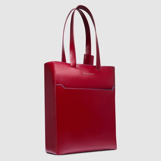 Piquadro Blue Square Sac à bandoulière Protection RFID Cuir 30 cm Compartiment pour ordinateur portable