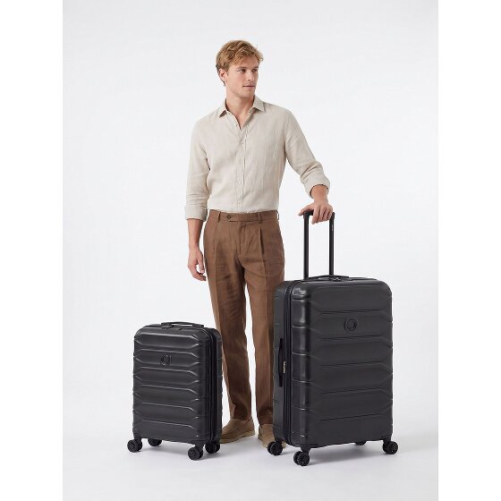 Delsey Paris Set de valises à 4 roues Meteor S+L avec soufflet d'extension