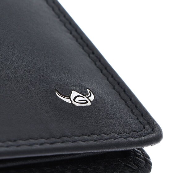 Golden Head Polo Porte-monnaie Protection RFID Cuir véritable 11 cm