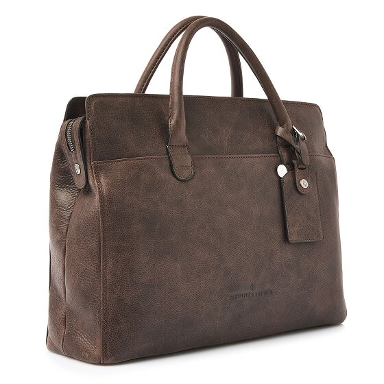 Castelijn & Beerens Carisma Sac de shopper Protection RFID Cuir 41 cm Compartiment pour ordinateur portable