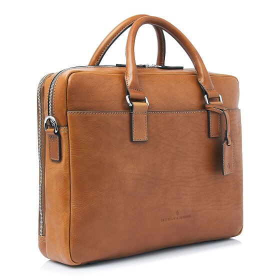 Castelijn & Beerens Rick Porte-documents Protection RFID Cuir 40 cm Compartiment pour ordinateur portable