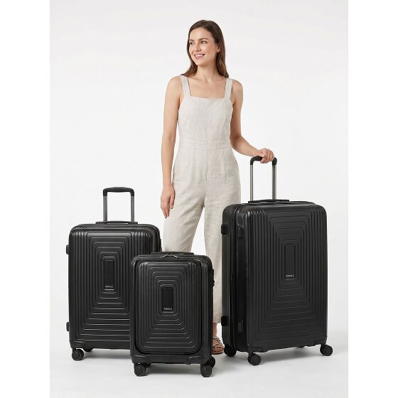 Redolz Essentials 14 4 roues Set de valises 3 pièces avec soufflet d'extension