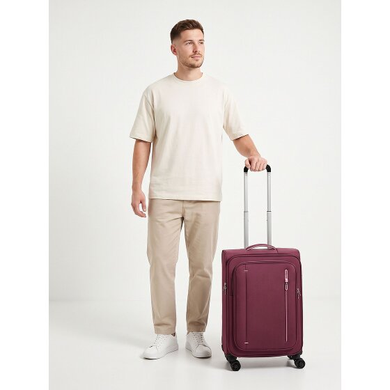 American Tourister Cloudrider 4 roues Valise cabine M 67 cm avec soufflet d'extension