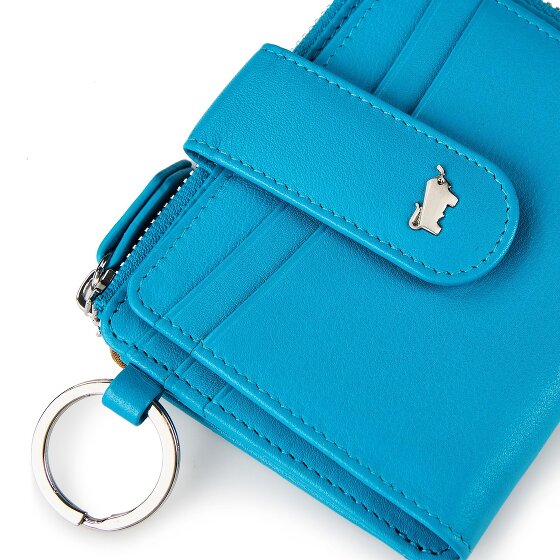 Braun Büffel Joy Étui pour cartes de crédit Protection RFID Cuir véritable 11 cm